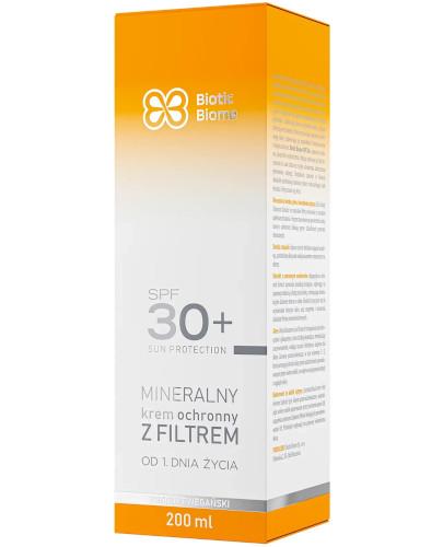  Biotic Biome Mineralny krem z filtrem SPF 30+ 200 ml - Apteka internetowa Melissa  